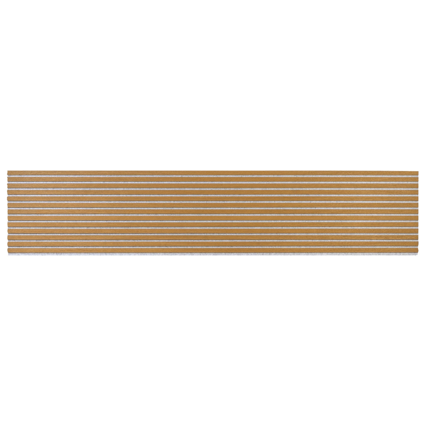 Akupanel | Akoestische Wandpanelen | Voor wand en plafond | Naturel Grijs | 240 x 60 cm