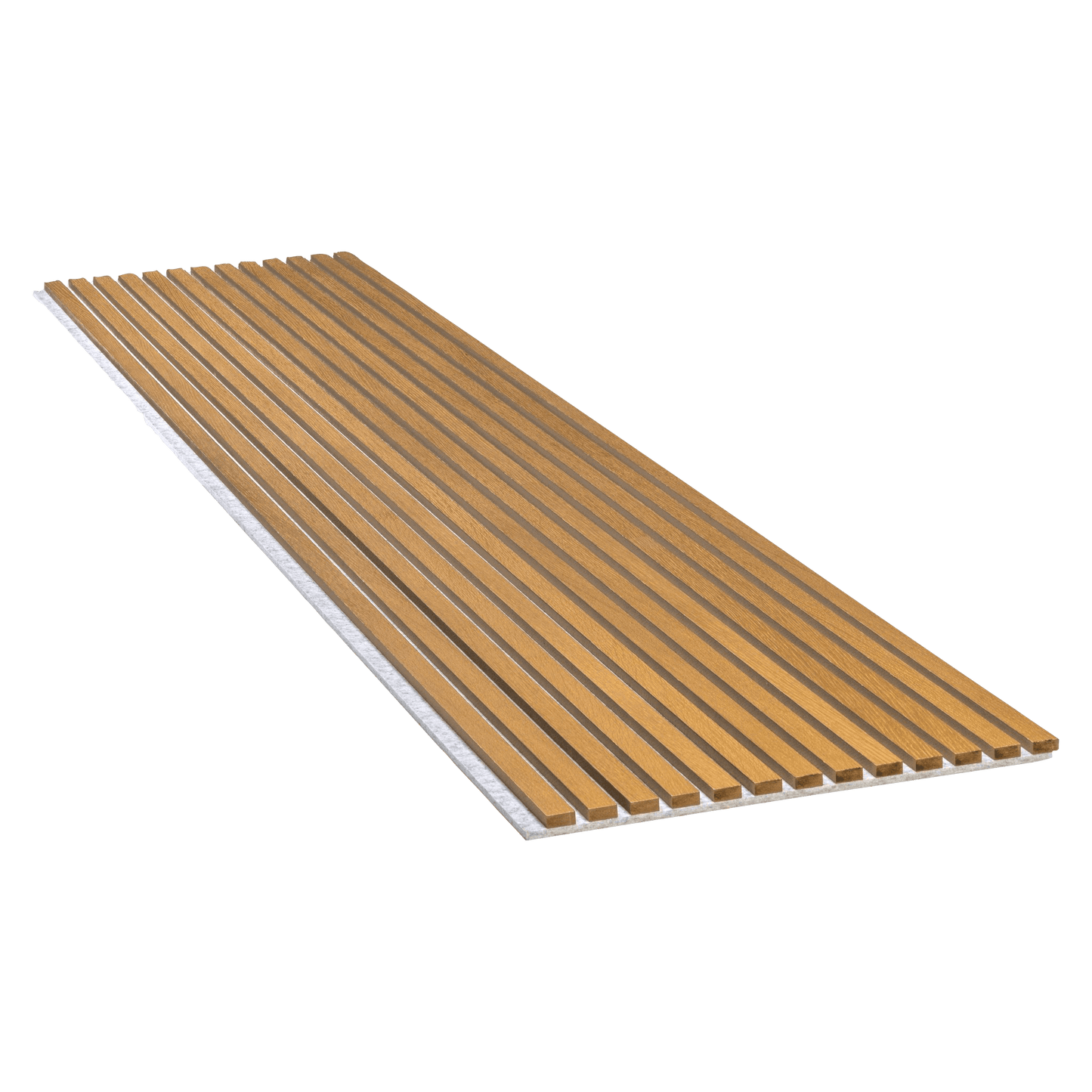 Akupanel | Akoestische Wandpanelen | Voor wand en plafond | Naturel Grijs | 240 x 60 cm