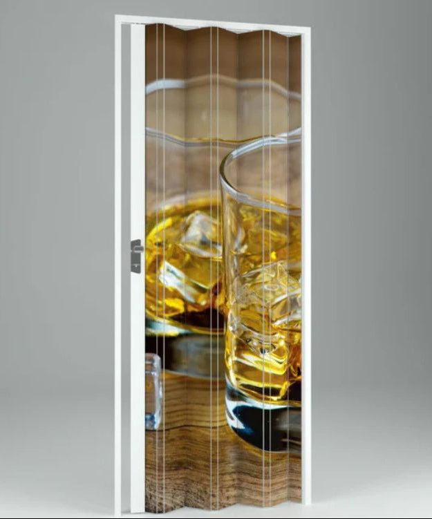 Fortesrl Vera vouwdeur glas - 90x214 cm