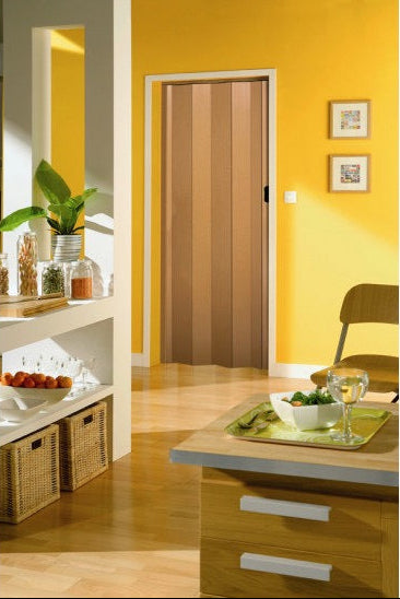 Grosfillex Una vouwdeur in beuken - 84x205 cm