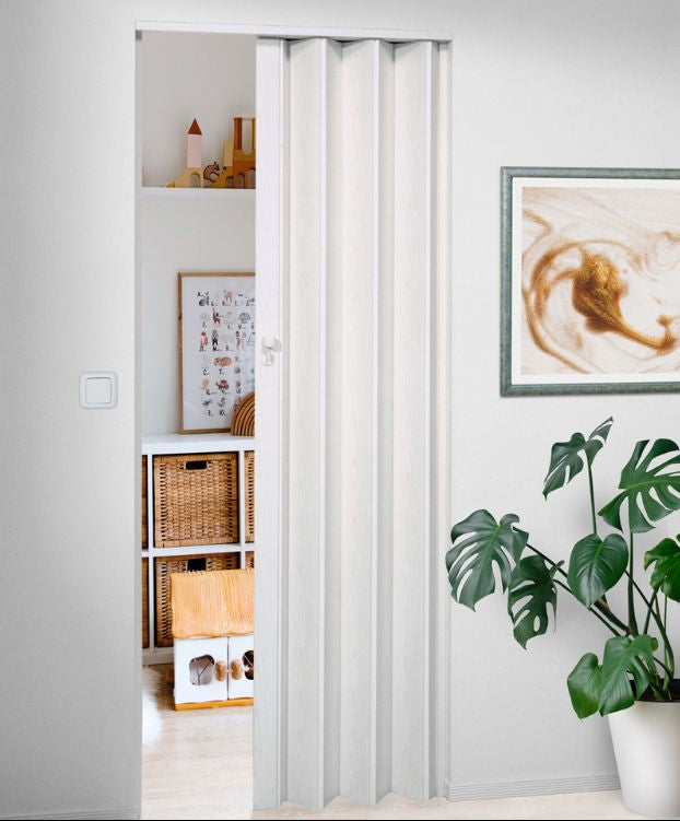 Vouwdeur kopen |Marley Eurostar vouwdeur in wit essen - 83x205 cm