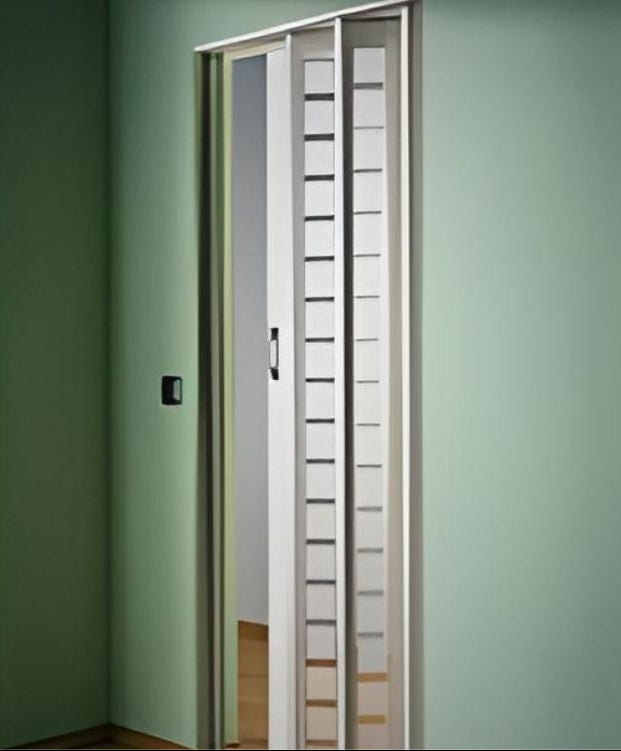 Marley New Generation vouwdeur glas in wit - 86x205 cm