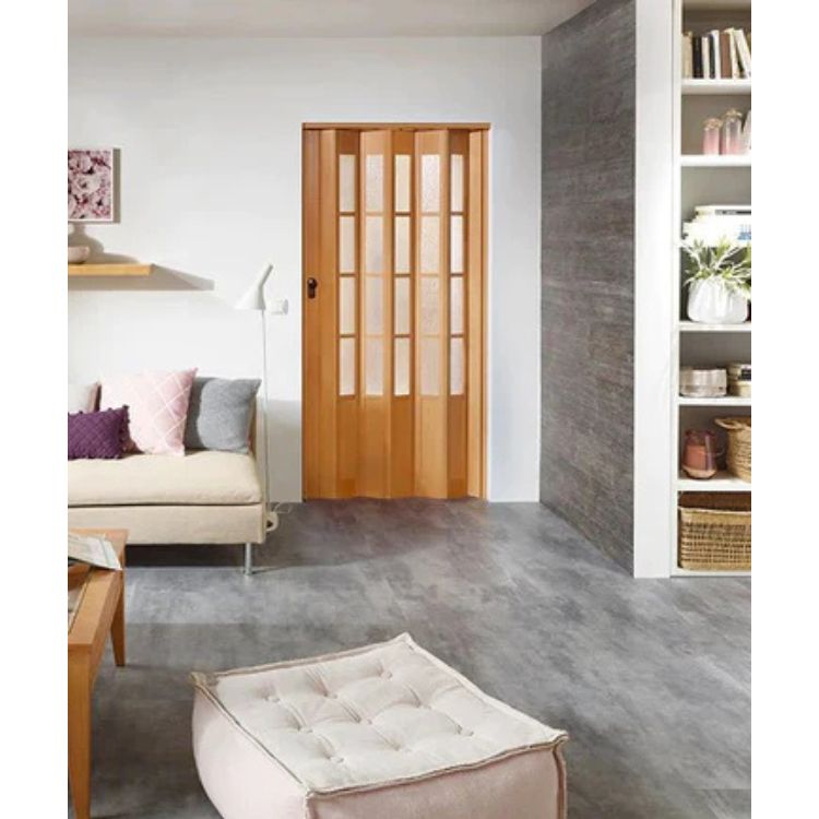 Marley President vouwdeur glas in beuken - 86x205 cm