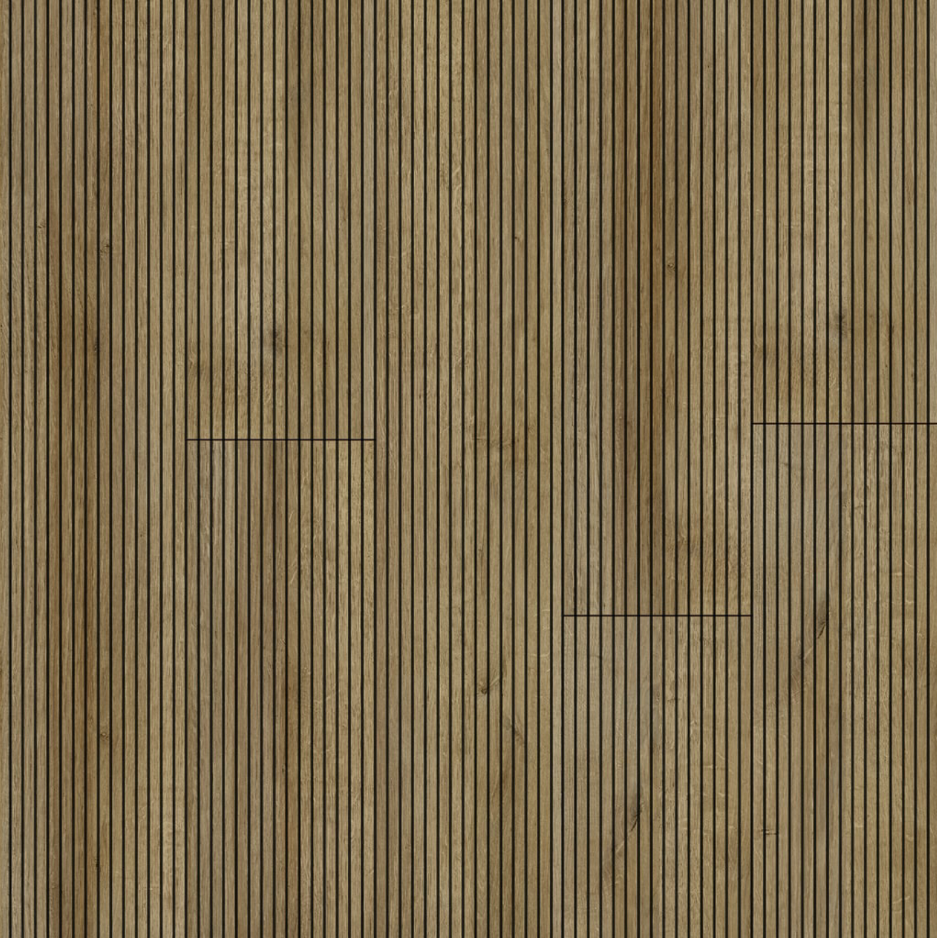 HDM Akoestische panelen | Voor wand en plafond PURE OAK - (1388X201X10) 2,23 M²