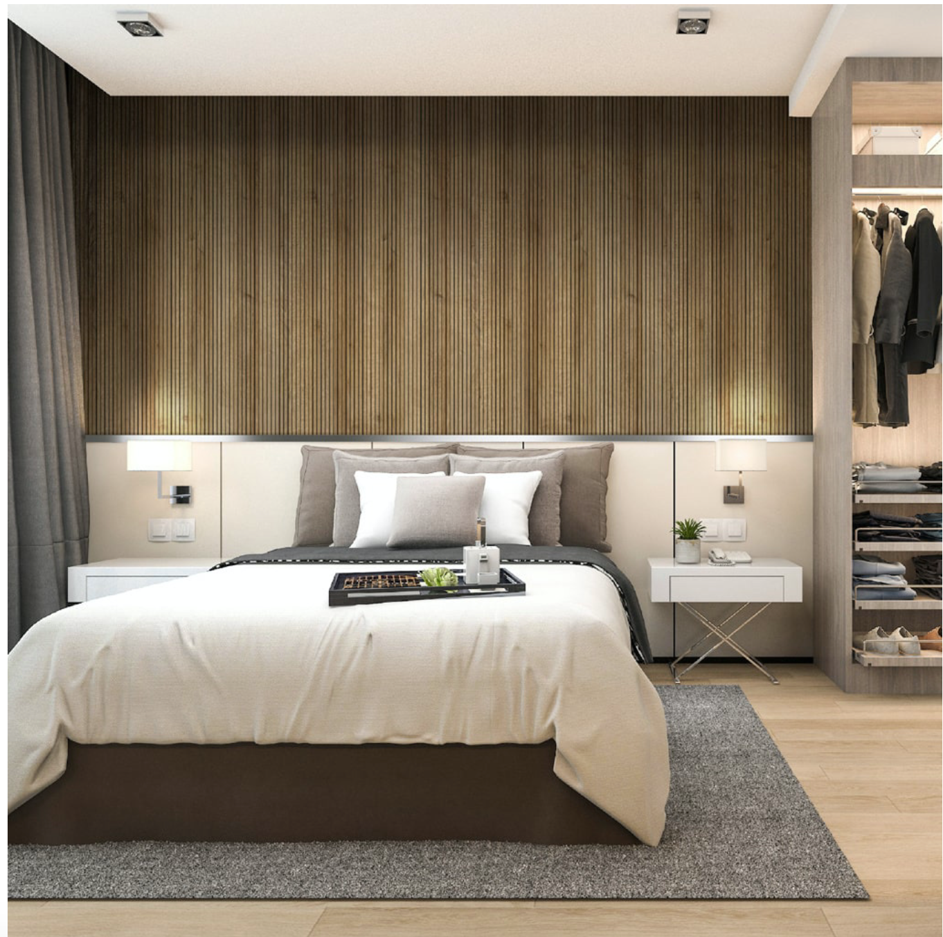 HDM Akoestische panelen | Voor wand en plafond PURE OAK - (1388X201X10) 2,23 M²