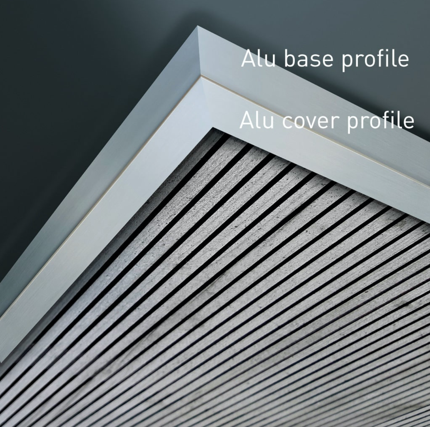 HDM Aluminium profiel akoestische wandpanelen