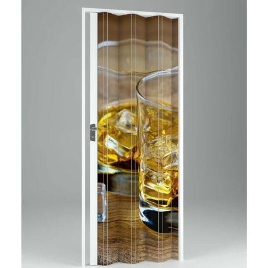 Fortesrl Vera vouwdeur glas - 90x214 cm