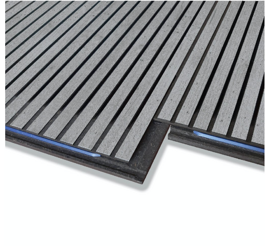 HDM Akoestische panelen | Voor wand en plafond GREY CONCRETE - (1388X201X10) 2,23 M²