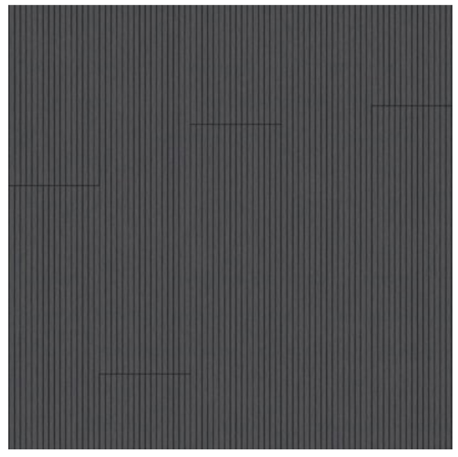 HDM Akoestische panelen | Voor wand en plafond INOX BLACK - (1388X201X10) 2,23 M²